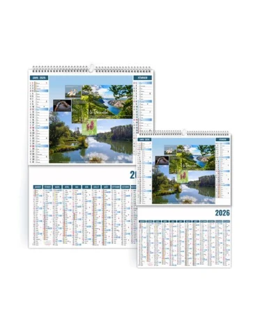 2EN1 - DEBIT 2026 - SMALL 330 x 470 mm - MARQUAGE 1 COULEUR