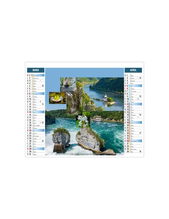 2EN1 - DEBIT 2026 - SMALL 330 x 470 mm - MARQUAGE 1 COULEUR