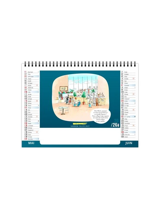 CHEVALET STANDARD 7F - COMIQUE 2026 - QUADRI goodies publicitaire événementiel