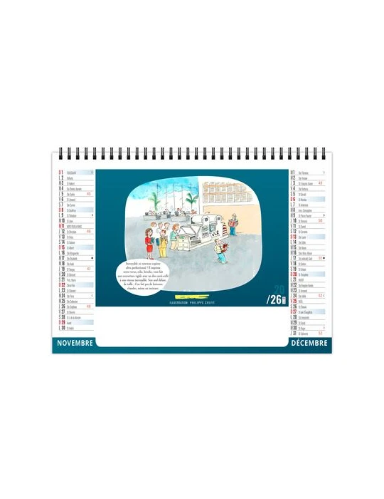 CHEVALET STANDARD 7F - COMIQUE 2026 - QUADRI livraison express 24h 48h