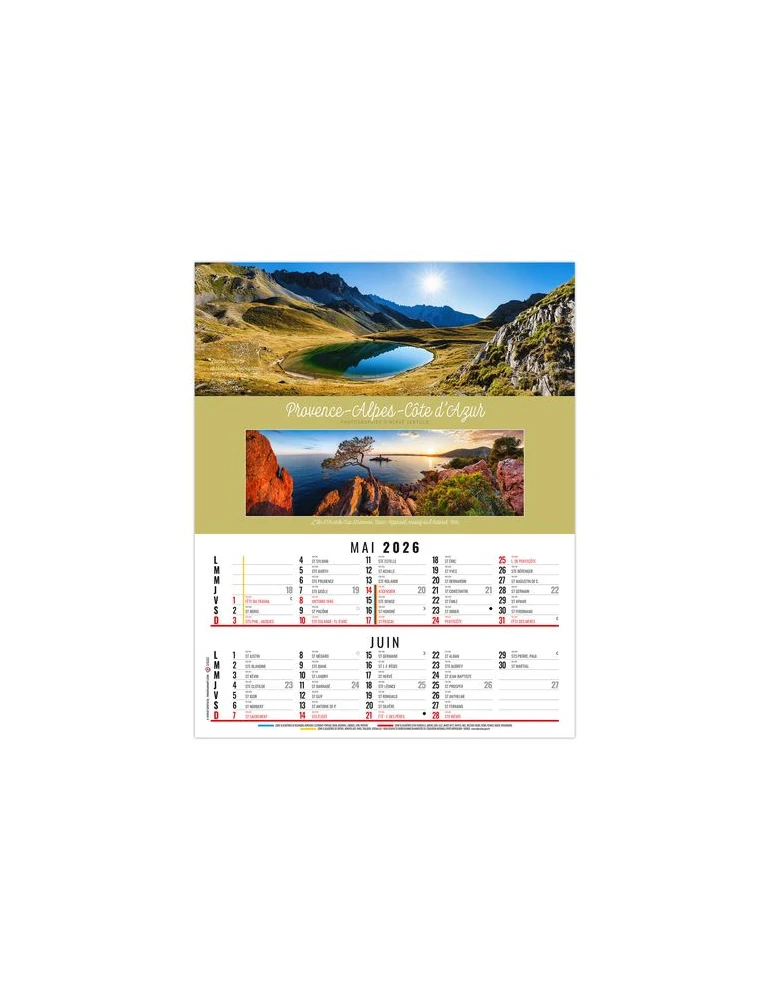 EN FRANCE 2026 - 6 FEUILLETS - BLOC SEUL SANS MARQUAGE