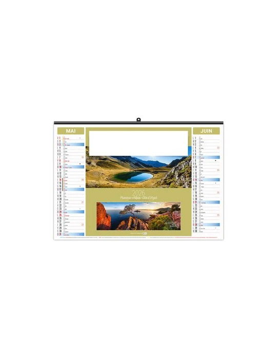 ILLUSTRE ECO - PANORAMA 2026 - SMALL 480 x 330 mm objet promotionnel éco-responsable