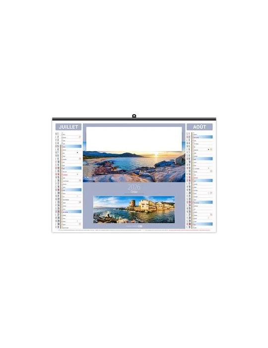 ILLUSTRE ECO - PANORAMA 2026 - SMALL 480 x 330 mm personnalisation rapide en France