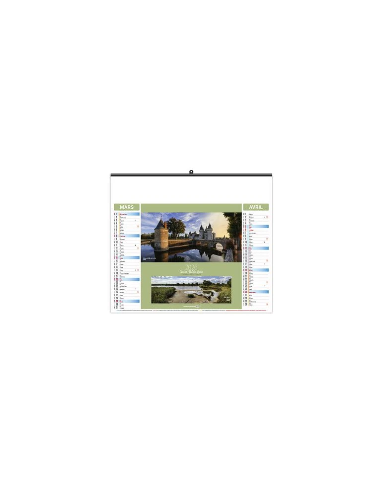 ILLUSTRE ECO - PANORAMA 2026 - SMALL 480 x 330 mm goodies personnalisé en stock