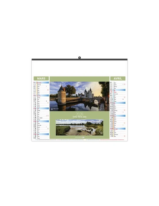 ILLUSTRE ECO - PANORAMA 2026 - SMALL 480 x 330 mm goodies personnalisé en stock