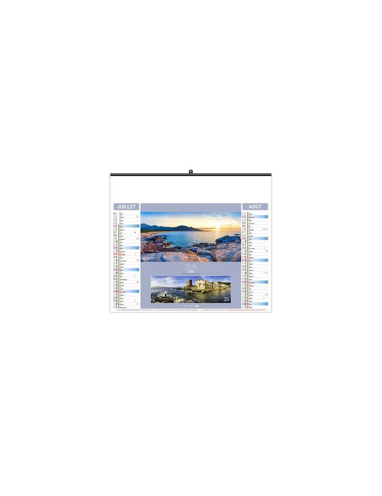 ILLUSTRE ECO - PANORAMA 2026 - SMALL 480 x 330 mm goodies publicitaire durable
