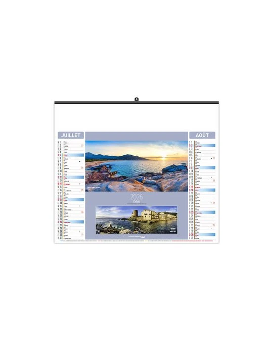 ILLUSTRE ECO - PANORAMA 2026 - SMALL 480 x 330 mm goodies publicitaire durable