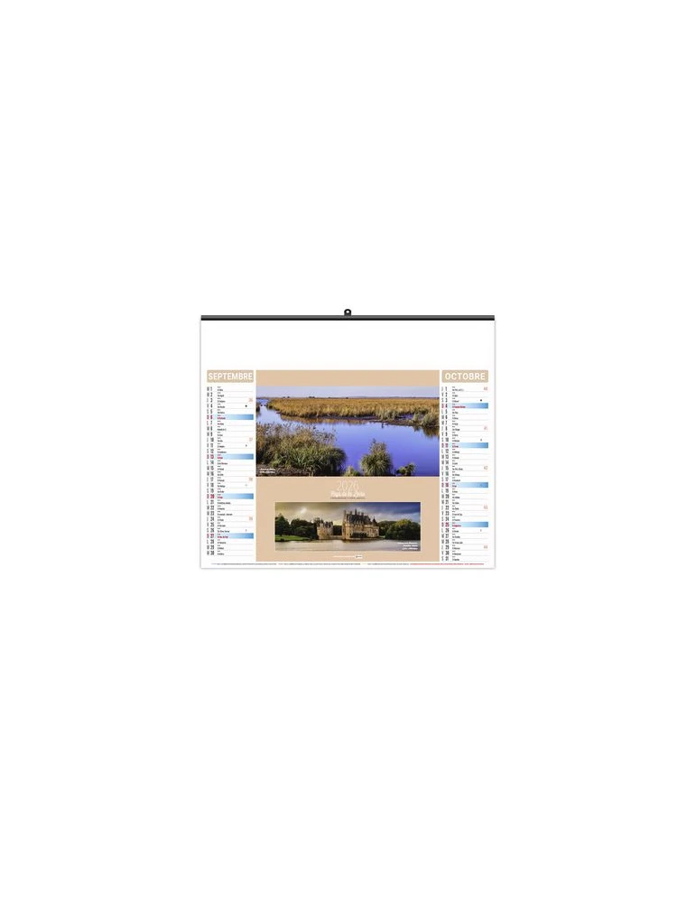 ILLUSTRE ECO - PANORAMA 2026 - SMALL 480 x 330 mm cadeau entreprise pas cher