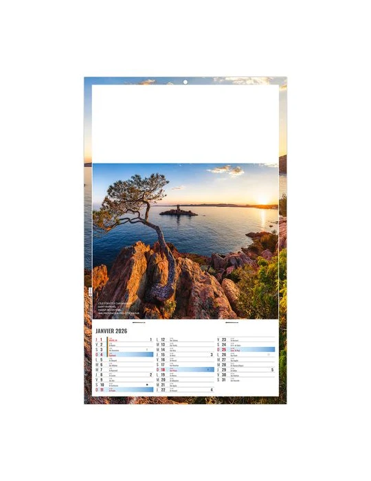 PLAQUE 1 VUE SAM 2026 - DOS CARTON ET BLOC B1 - SANS MARQUAGE