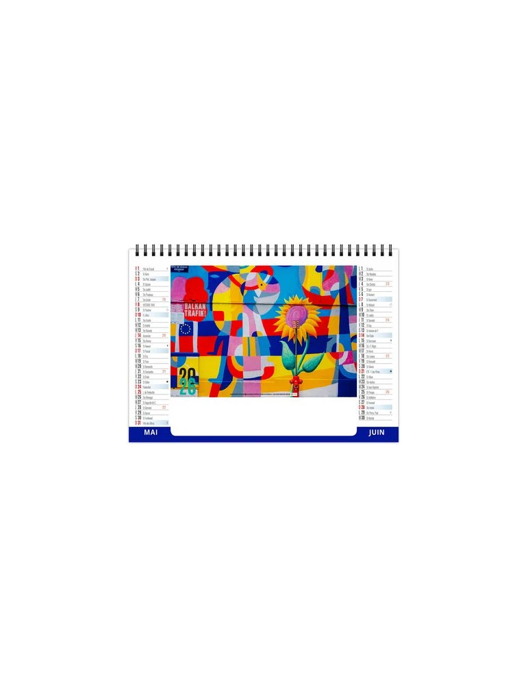 CHEVALET STANDARD 7F - ARTISTES 2026 - QUADRI goodies publicitaire événementiel