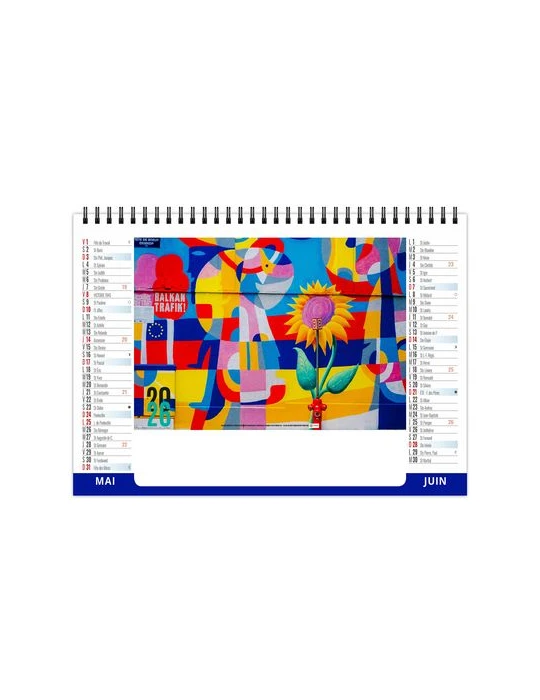 CHEVALET STANDARD 7F - ARTISTES 2026 - QUADRI goodies publicitaire événementiel