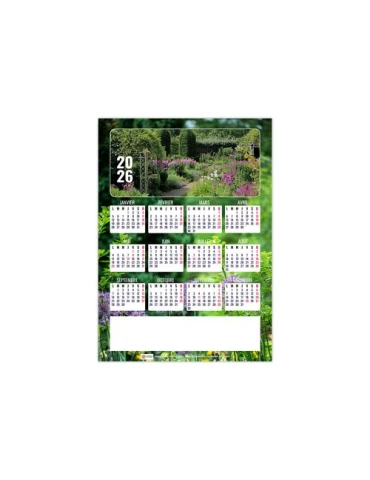 MAG JARDIN 2026 - MINI MAGNET 140 x 140 mm - QUADRI 2
