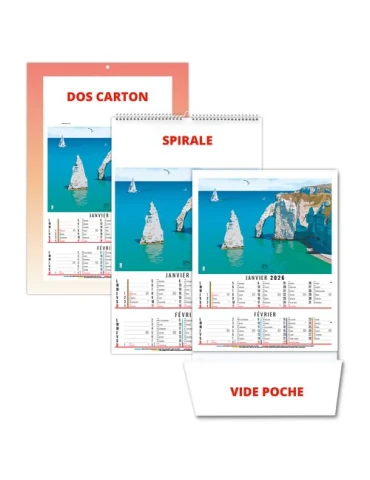 DIANE 2026 - 6 FEUILLETS - BLOC SEUL SANS MARQUAGE