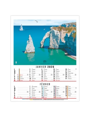 DIANE 2026 - 6 FEUILLETS - BLOC SEUL SANS MARQUAGE 2