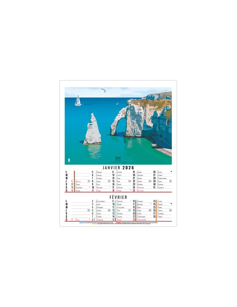 DIANE 2026 - 6 FEUILLETS - BLOC SEUL SANS MARQUAGE