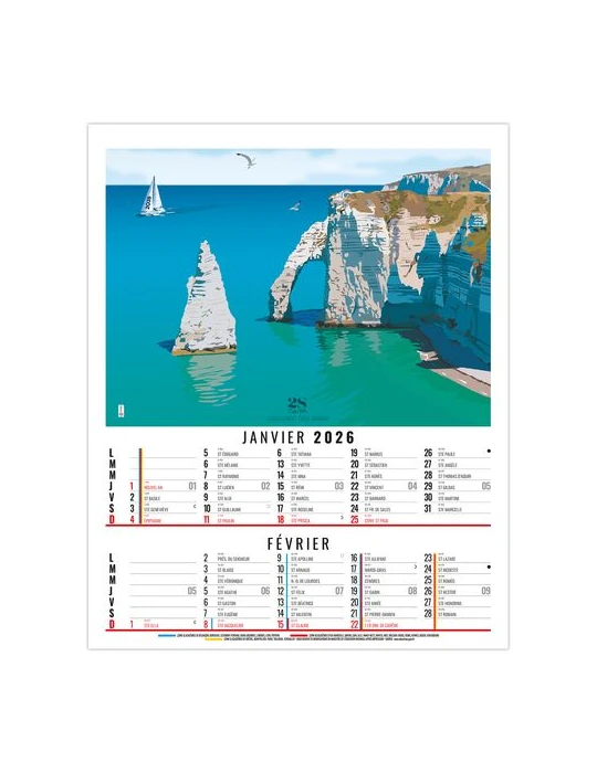 DIANE 2026 - 6 FEUILLETS - BLOC SEUL SANS MARQUAGE