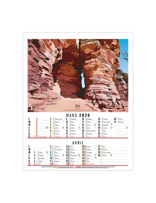 DIANE 2026 - 6 FEUILLETS - BLOC SEUL SANS MARQUAGE