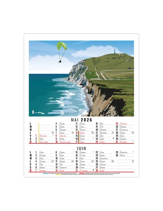 DIANE 2026 - 6 FEUILLETS - BLOC SEUL SANS MARQUAGE