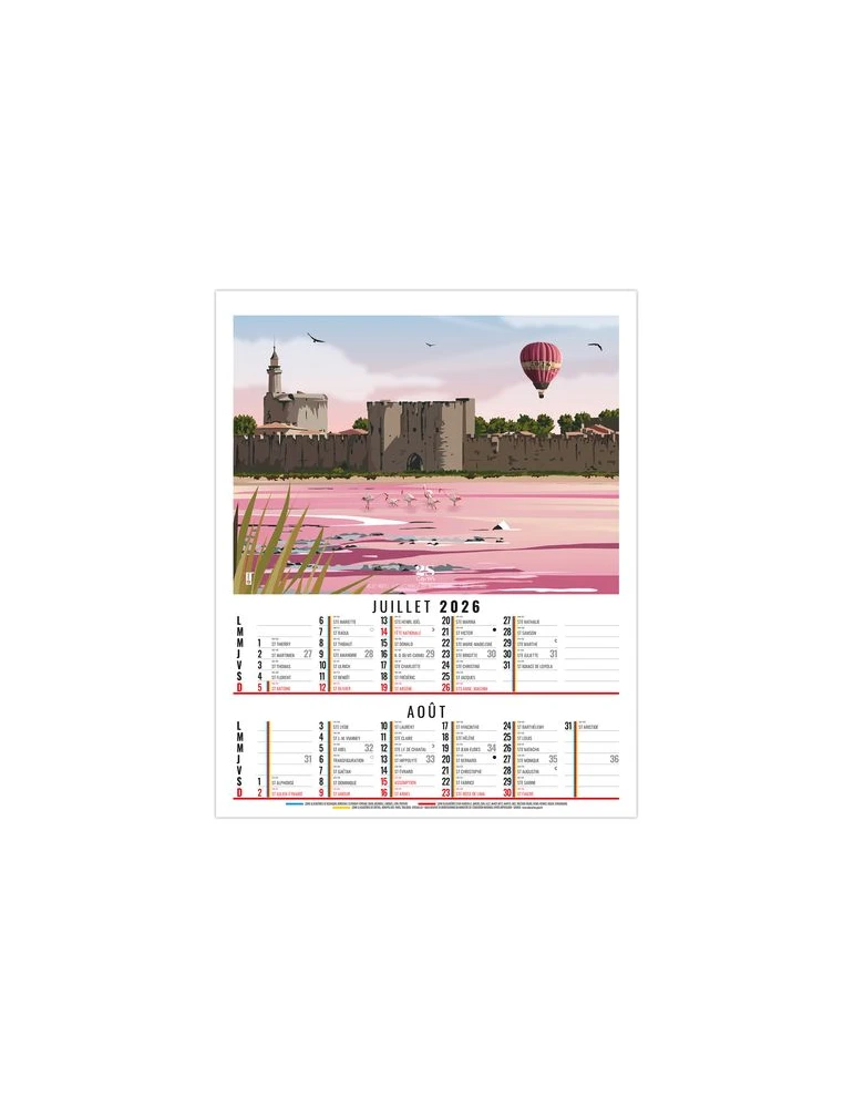 DIANE 2026 - 6 FEUILLETS - BLOC SEUL SANS MARQUAGE