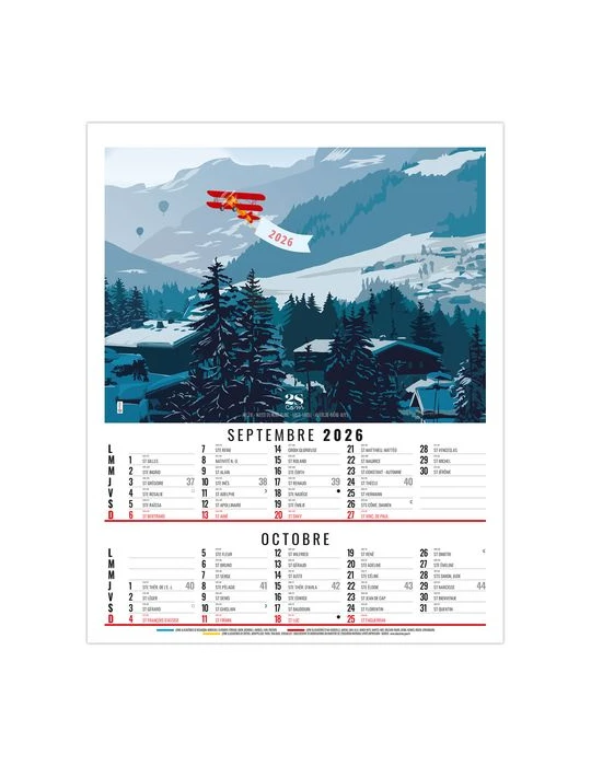 DIANE 2026 - 6 FEUILLETS - BLOC SEUL SANS MARQUAGE