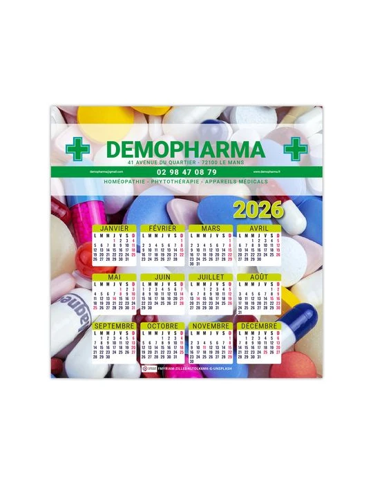 MAGNET CREATION 2026 - MINI 140 x 140 mm cadeau client original