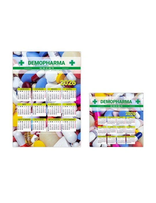 MAGNET CREATION 2026 - MINI 140 x 140 mm objet publicitaire robuste