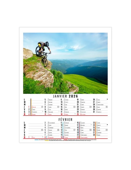 PIERRE 2026 - 6 FEUILLETS - BLOC SEUL SANS MARQUAGE