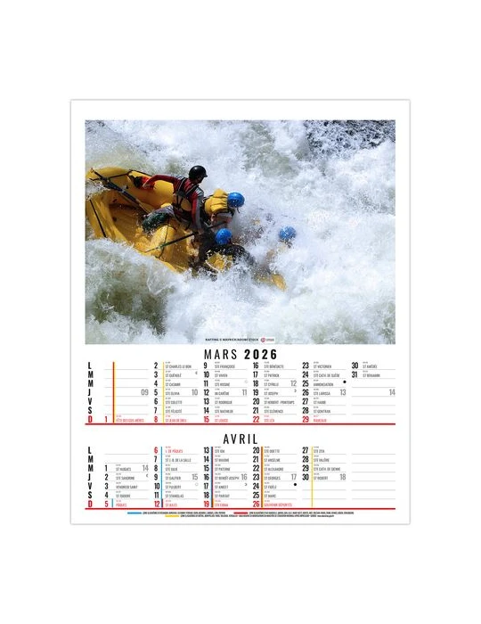 PIERRE 2026 - 6 FEUILLETS - BLOC SEUL SANS MARQUAGE