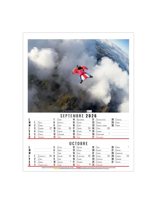 PIERRE 2026 - 6 FEUILLETS - BLOC SEUL SANS MARQUAGE