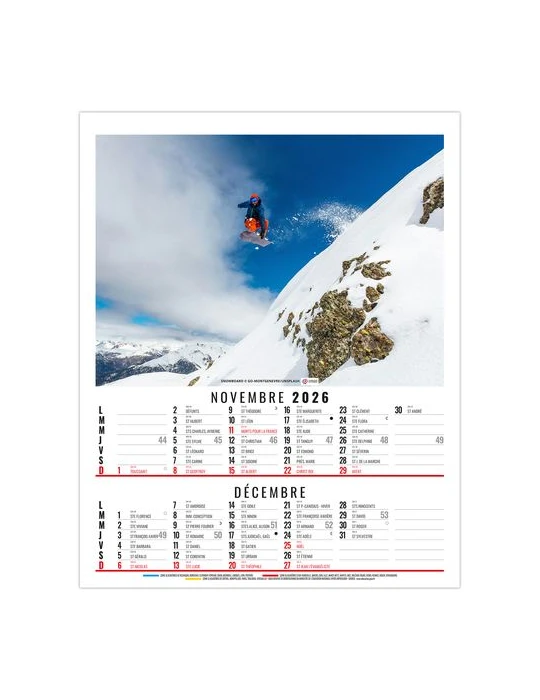 PIERRE 2026 - 6 FEUILLETS - BLOC SEUL SANS MARQUAGE