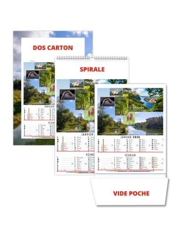 THEO 2026 - 6 FEUILLETS - BLOC SEUL SANS MARQUAGE