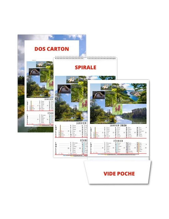 THEO 2026 - 6 FEUILLETS - BLOC SEUL SANS MARQUAGE