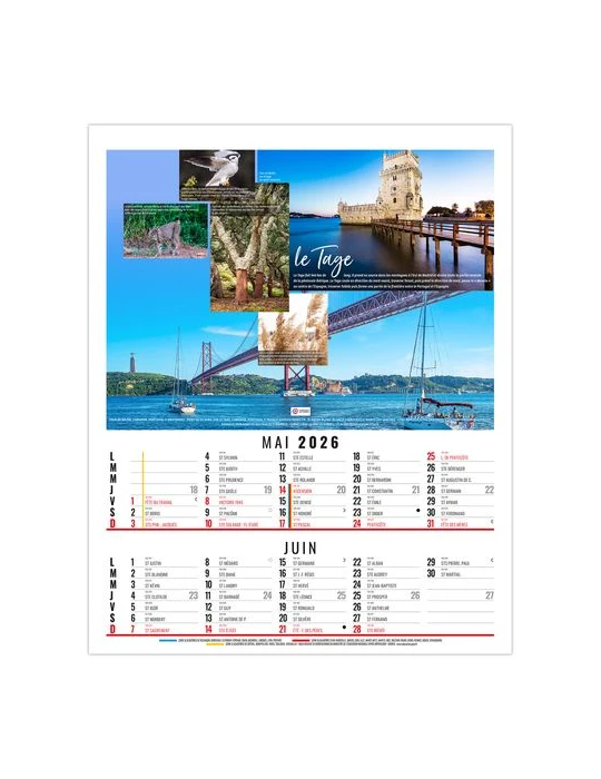 THEO 2026 - 6 FEUILLETS - BLOC SEUL SANS MARQUAGE