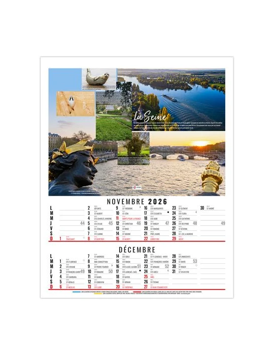 THEO 2026 - 6 FEUILLETS - BLOC SEUL SANS MARQUAGE