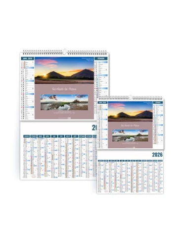 2EN1 - ECHAPPEES 2026 - SMALL 330 x 470 mm - MARQUAGE 1 COULEUR