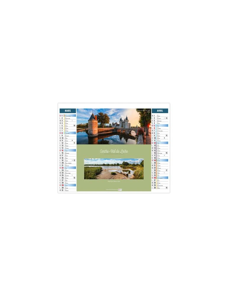 2EN1 - ECHAPPEES 2026 - SMALL 330 x 470 mm - MARQUAGE 1 COULEUR