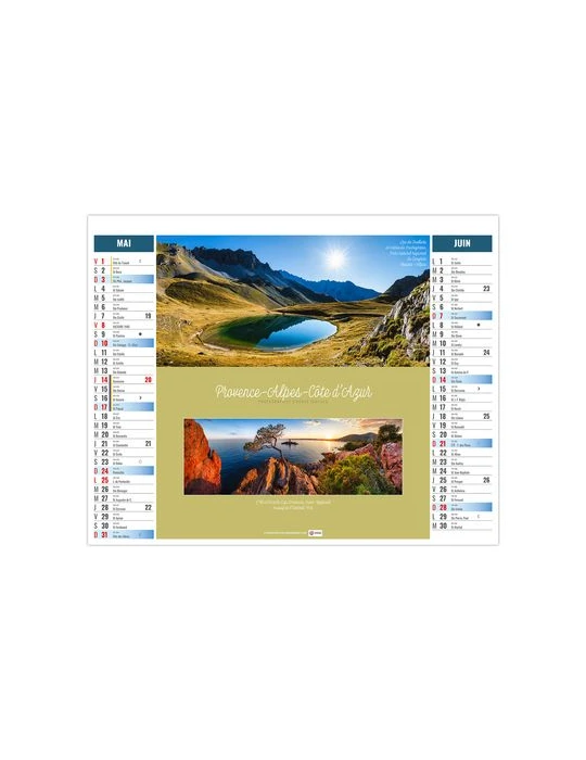 2EN1 - ECHAPPEES 2026 - SMALL 330 x 470 mm - MARQUAGE 1 COULEUR