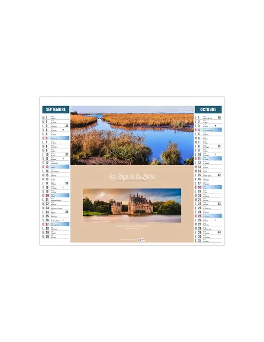 2EN1 - ECHAPPEES 2026 - SMALL 330 x 470 mm - MARQUAGE 1 COULEUR