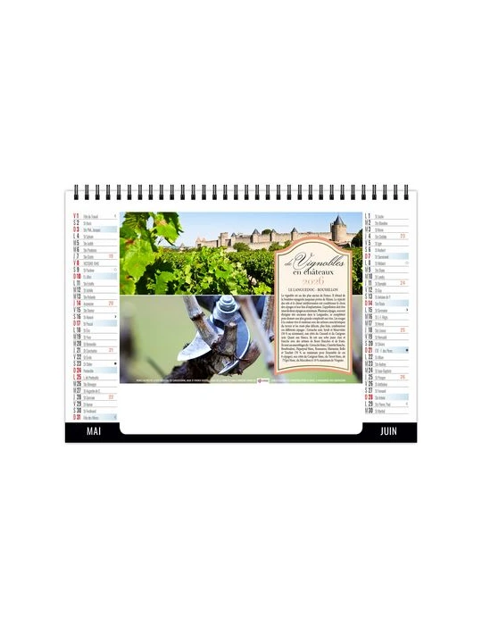 CHEVALET STANDARD 7F - VENDANGE 2026 - QUADRI goodies publicitaire événementiel