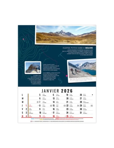 HUBERT 2026 - 12 FEUILLETS - BLOC SEUL SANS MARQUAGE 2