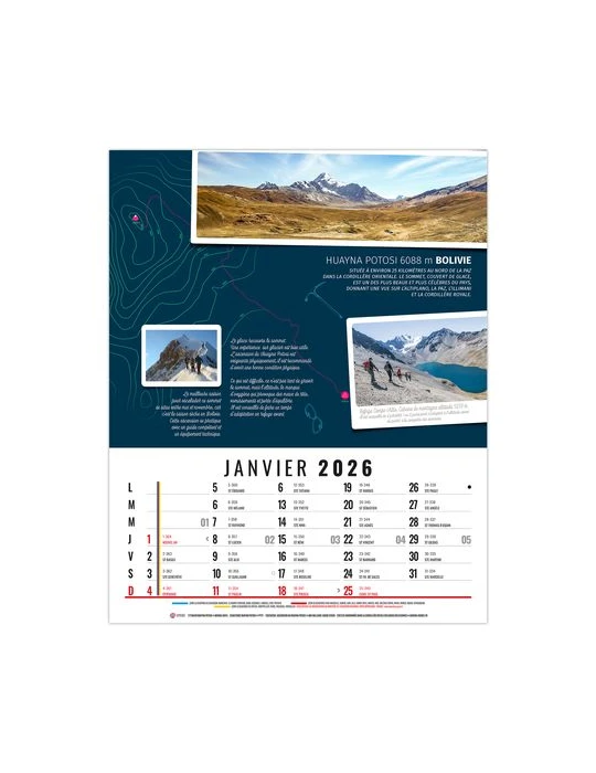 HUBERT 2026 - 12 FEUILLETS - BLOC SEUL SANS MARQUAGE