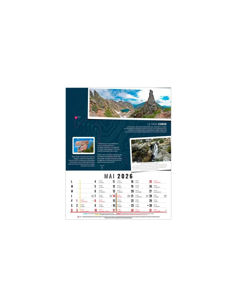 HUBERT 2026 - 12 FEUILLETS - BLOC SEUL SANS MARQUAGE