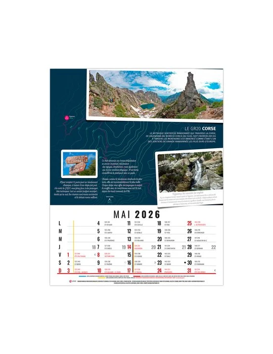 HUBERT 2026 - 12 FEUILLETS - BLOC SEUL SANS MARQUAGE