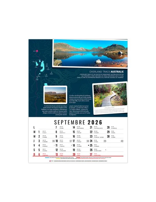 HUBERT 2026 - 12 FEUILLETS - BLOC SEUL SANS MARQUAGE