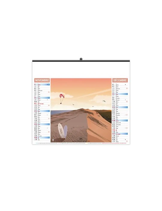 ILLUSTRE ECO - NEO RETRO 2026 - SMALL 480 x 330 mm impression haute définition