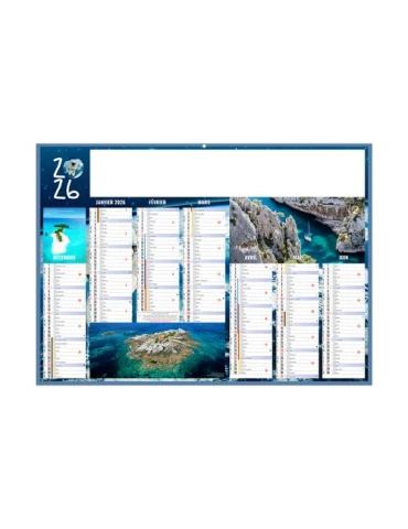 EXPEDITIONS 2026 - MIDI 430 x 335 mm - LEGER 400G - SANS MARQUAGE - 1 TROU EN TETE 2