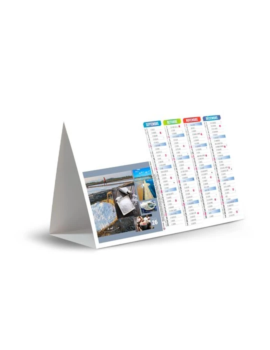 CHEVALET DE COMPTOIR - AROMES 2026 - QUADRI