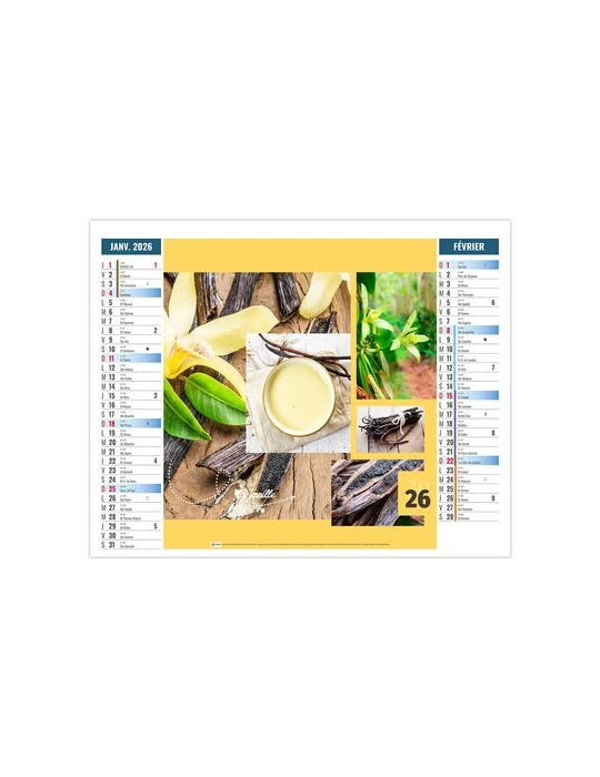 2EN1 - BOUQUET 2026 - SMALL 330 x 470 mm - MARQUAGE 1 COULEUR