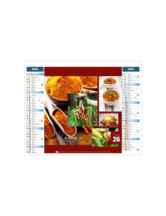 2EN1 - BOUQUET 2026 - SMALL 330 x 470 mm - MARQUAGE 1 COULEUR