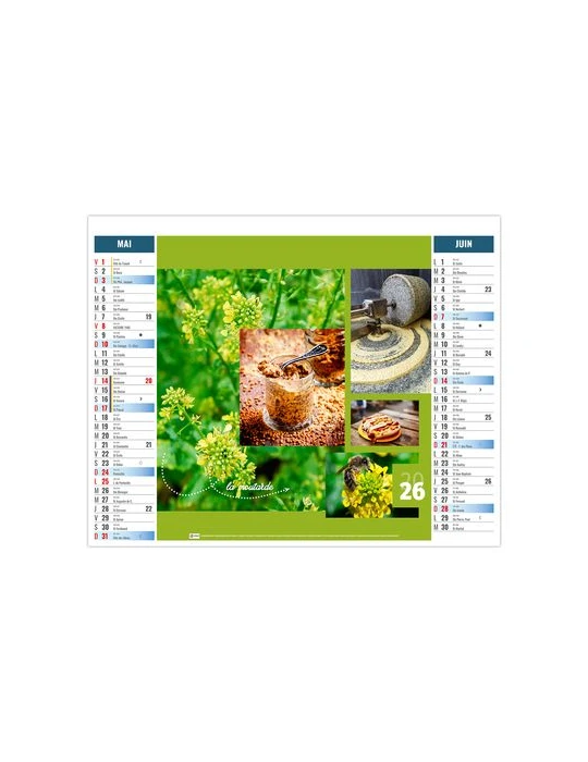 2EN1 - BOUQUET 2026 - SMALL 330 x 470 mm - MARQUAGE 1 COULEUR